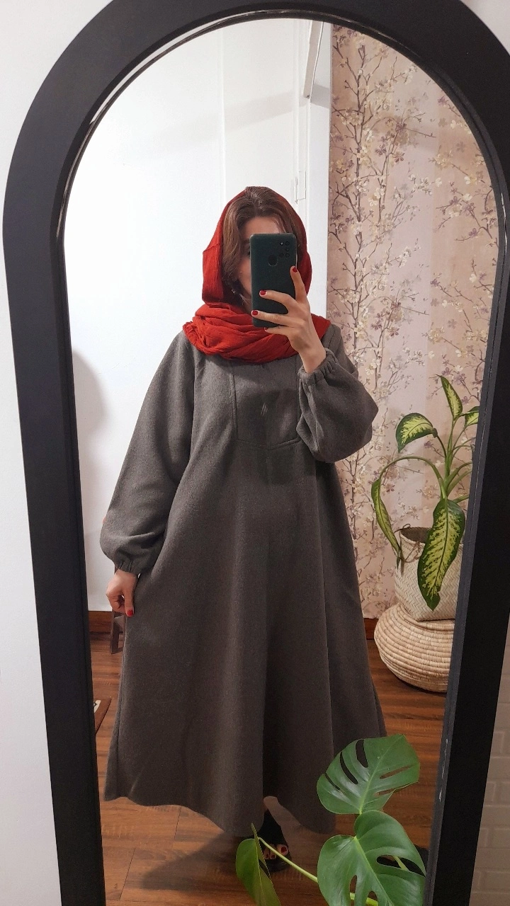 پیراهن فوتر روناک(رنگ بژ)