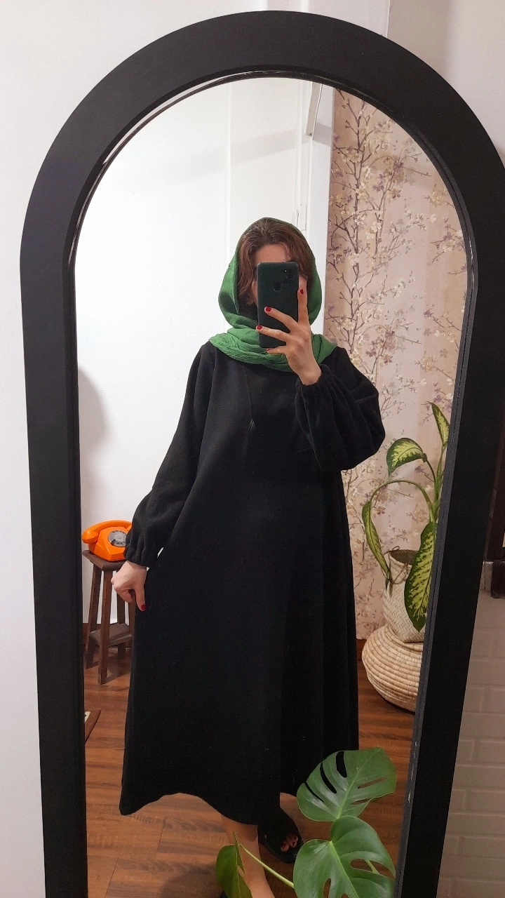 پیراهن فوتر روناک ( رنگ مشکی)