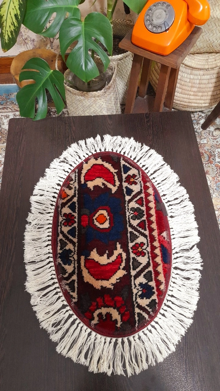 رومیزی فرش دستبافت( کد۲)