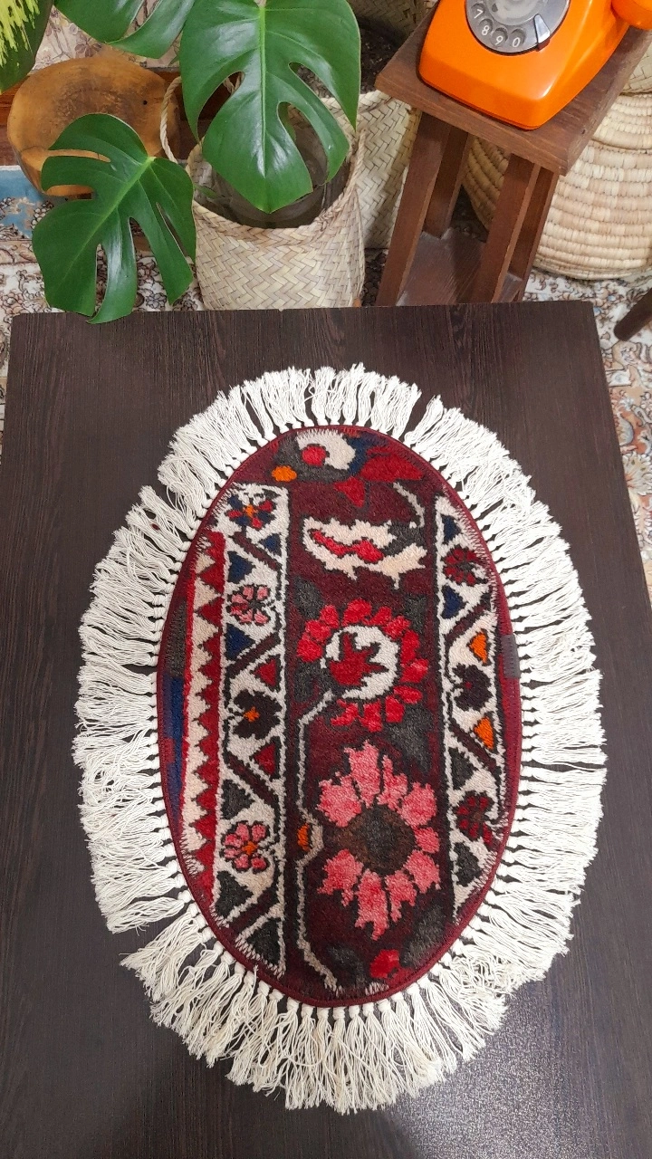 رومیزی فرش دستبافت( کد۶)
