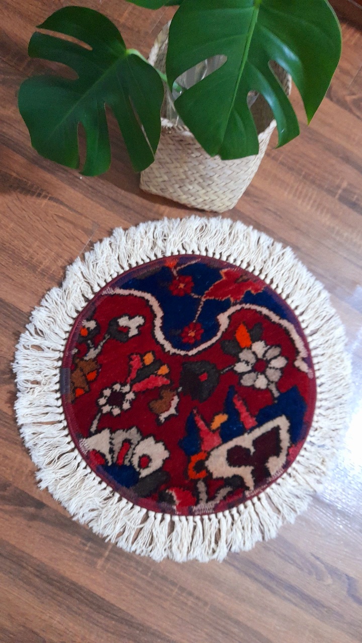 رومیزی فرش دستبافت ( کد۶)