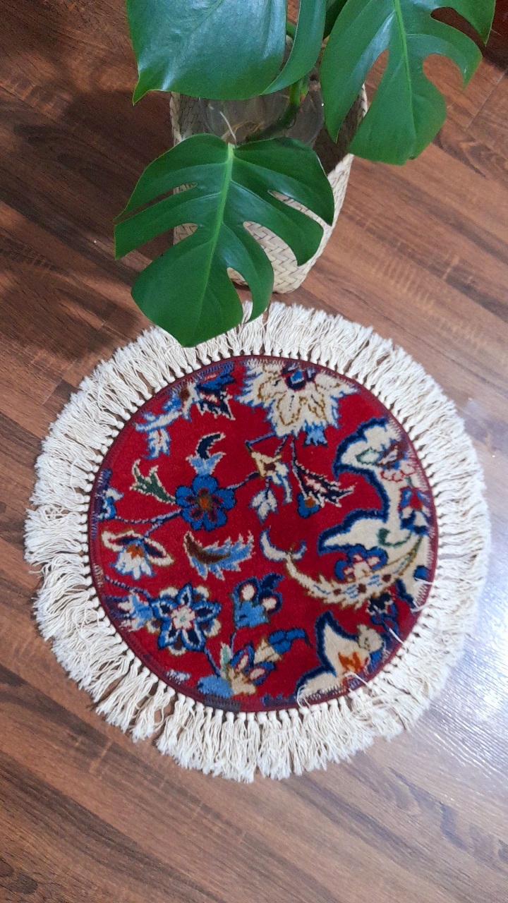 رومیزی فرش دستبافت ( کد۸)
