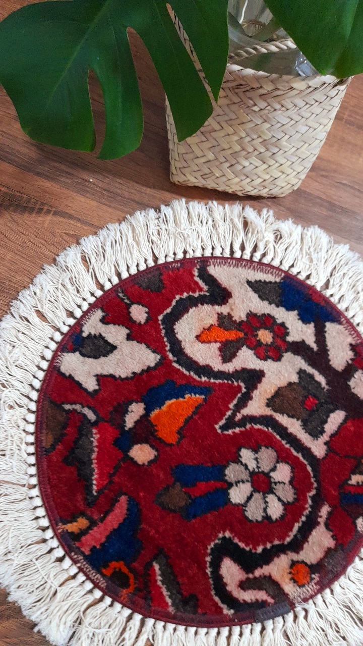 رومیزی فرش دستبافت ( کد۳)