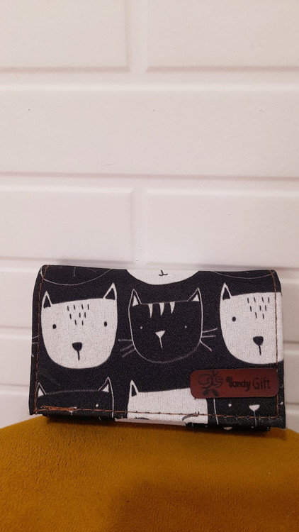 کیف پول و کارت بهار( طرح گربه)
