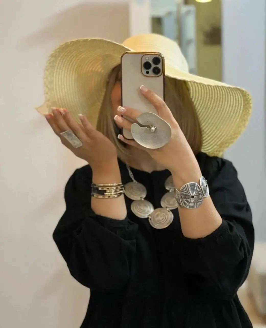 مانتو چین دار دریا( رنگ مشکی)